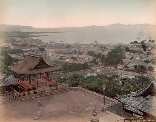 Biwa Lake from Miidera 1239