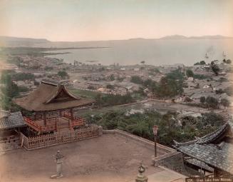 Biwa Lake from Miidera 1239