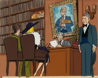 L195. Lawyer reading will (1)