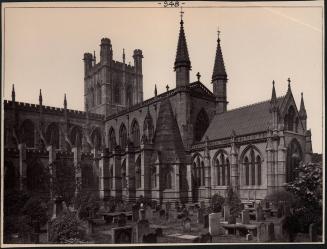 [Chester Cathedral exterior, cemetery]