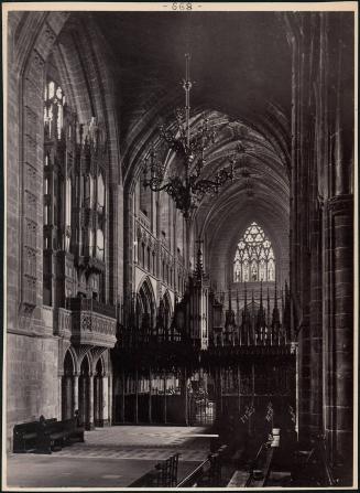 [Chester Cathedral interior detail]