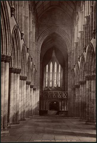 [Glasgow Cathedral, Nave looking east]