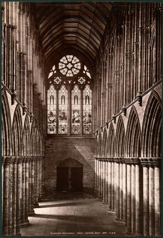 [Glasgow Cathedral, Nave, looking west]