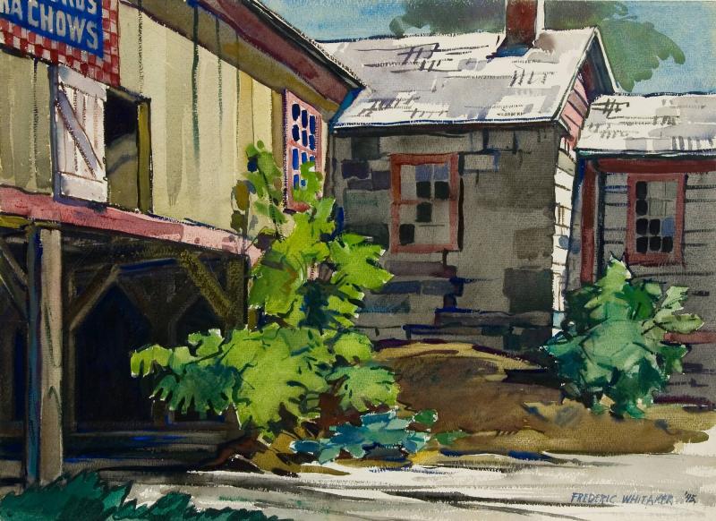 Feed Store w/ Attached House, Bennington Vermont Works eMuseum