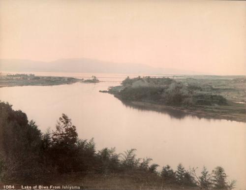 Lake Biwa from Ishiyama