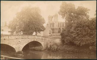 [Elgin Cathedral from the Lossie, Poulton’s Series]