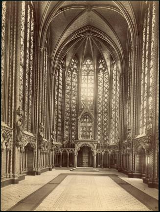 [Paris - Interieur de la Sainte Chapelle, Le Reliquaire X. Phot]