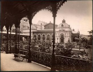 [Untitled, exterior view, garden]