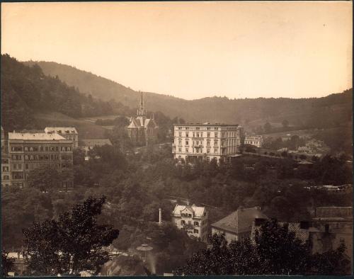 [Untitled, landscape view, Swiss town/city [Kunies Villa Felsenburg]]