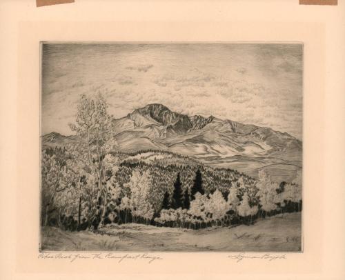 Pike's Peak from the Rampart Range