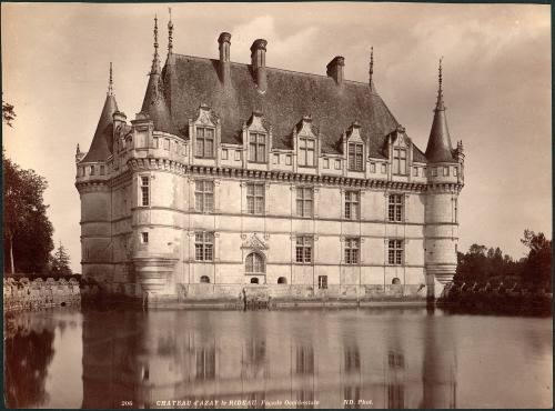 [Chateau d’ Azay le Rideau facade Occidentale]