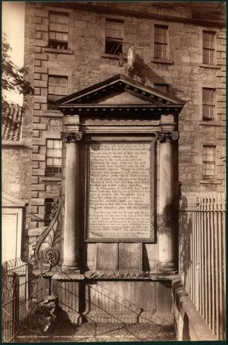 [Martyrs Monument Grey Friars Churchyard]