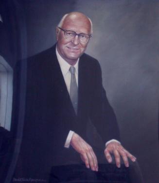 Portrait of Eric H. Faigle (former Dean of Arts and Sciences College)