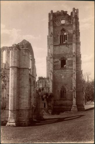 Fountains Abbey, The Great Tower. 2339. J. V.
