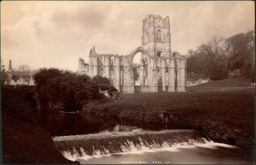 Fountains Abbey. 2345. J. V.