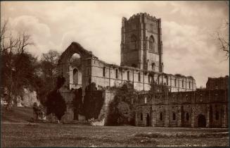 Fountains Abbey, from S.W. 4317. J. V.