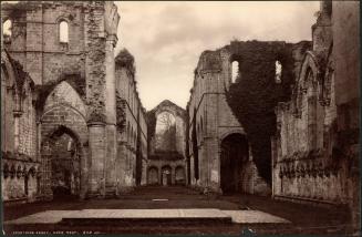 Fountains Abbey, Nave West. 2112. J. V.