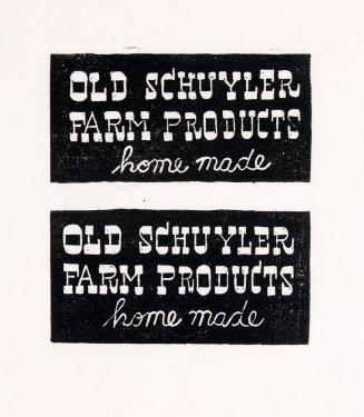 Old Schuyler Farm Products Home Made