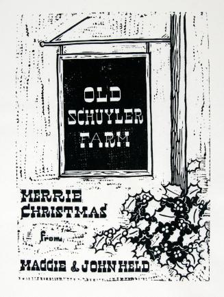 Old Schuyler Farm Merry Christmas from John and Maggie Held