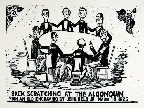 Backscratching at the Algonquin