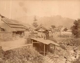 Village with Covered Well