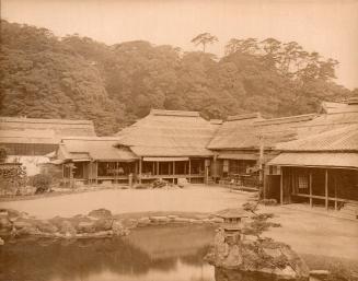 House, Garden, Small Lake