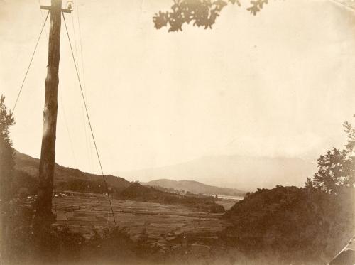 Fields with Mount Fuji in Distance