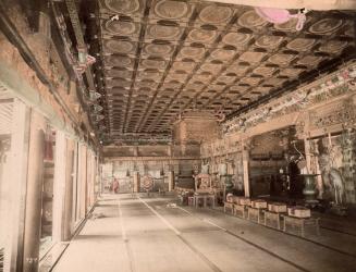 Interior of Temple of Iyeyasu