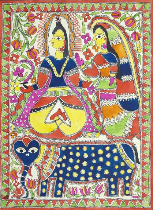 Art from Mithila, India