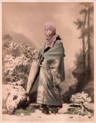 Woman in Winter Costume