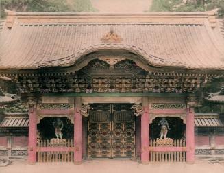 Temple Gate with Guardians, Nikko