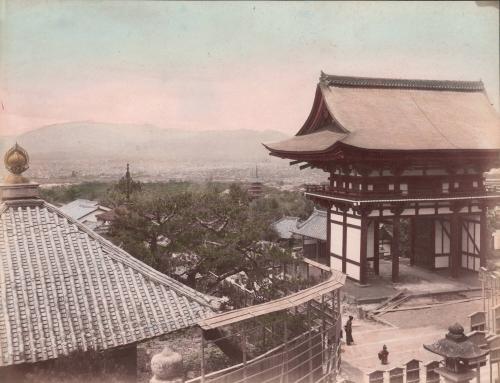 View of a City from Hillside Temple