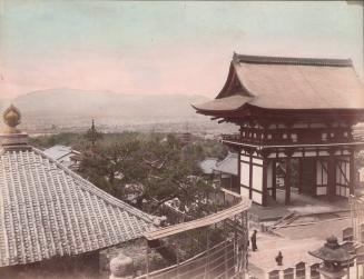 View of a City from Hillside Temple