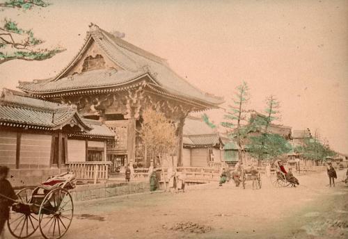 Hongwanji Temple Entry, Kioto