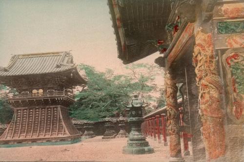 Temple Grounds in Shiba Park Tokyo