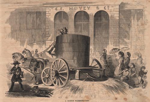 A Boston Watering-Cart