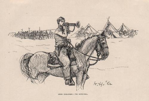 Union Cavalryman - The Watercall