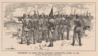 Skirmish at Lee's Mills Before Yorktown, April 16, 1862