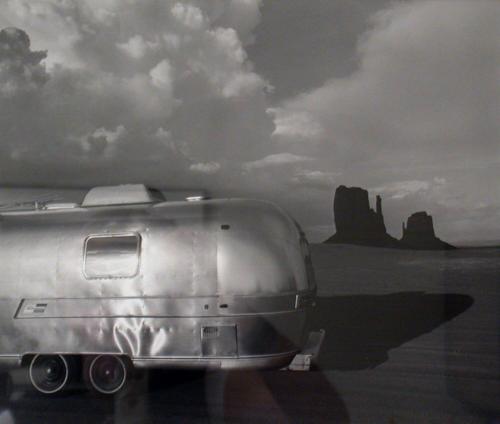 Airstream at Monument Valley, Arizona