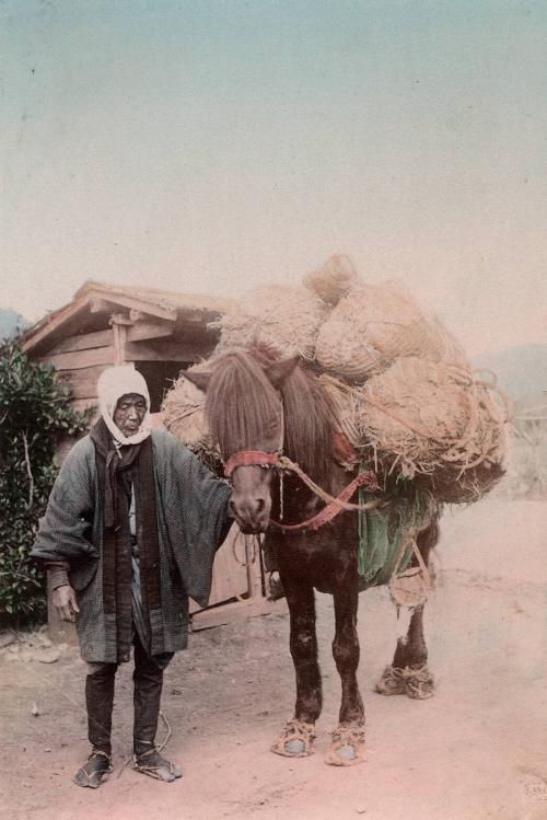 Peasant with Pack Horse