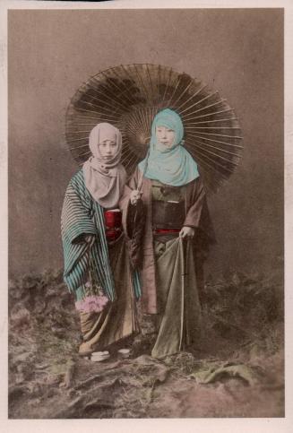 Two Women in Winter Dress
