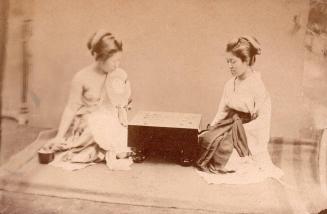 Two Women Playing Go