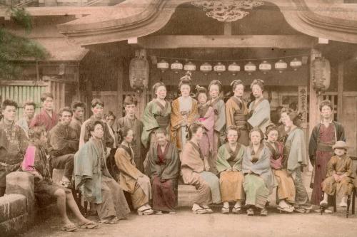 Servants at a Japanese Hotel