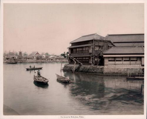 Teahouse in Mukojima, Tokio