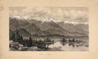 [Illustration for 'A Sierra Mountain Range']
