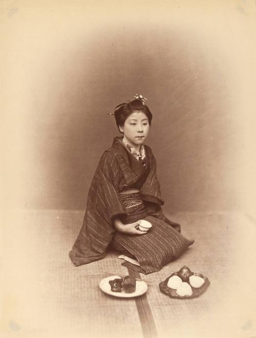 Girl at Tea