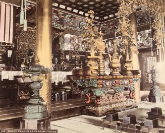 Inside Temple at Ikegami Tokio