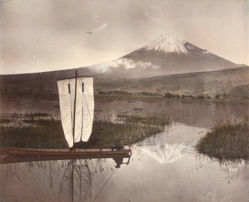 Mt. Fuji and a Fishing Boat