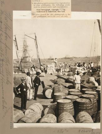 The harbor from the docks, Havana Docks