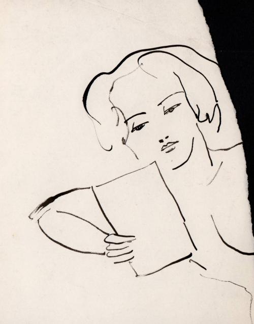 Woman reading